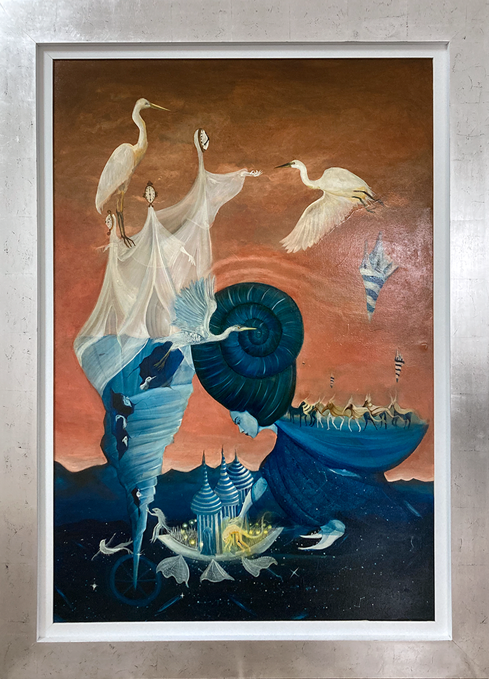 Alan Yllescas - Dama cosmos por Pinturas De Varios Artistas