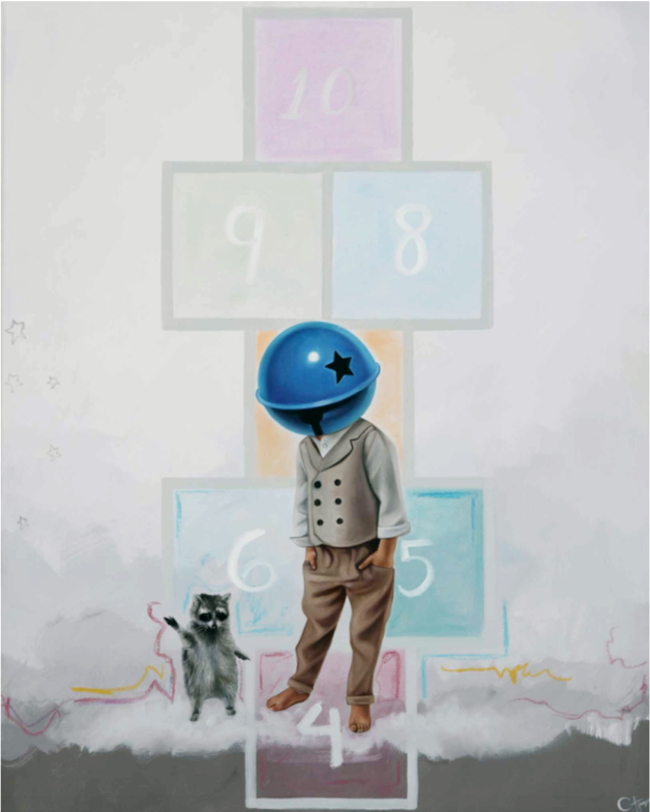 Alegoría de los universos Pedro por Claudia Huizar