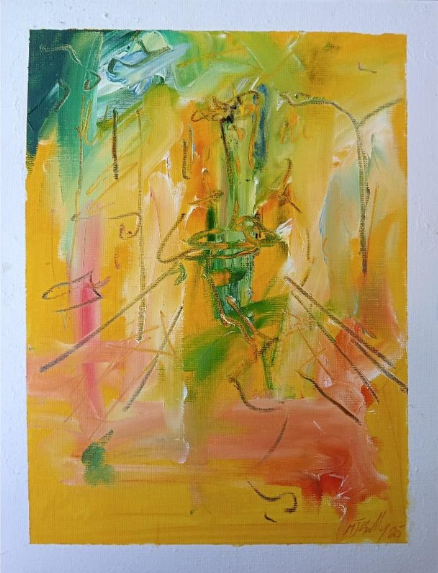 Ángel abstracto por M. J. Kelly