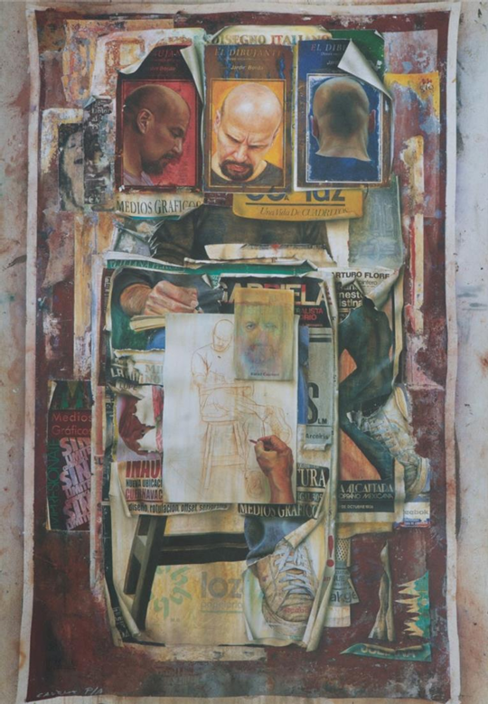 Autorretrato El Cauduro por Rafael Cauduro