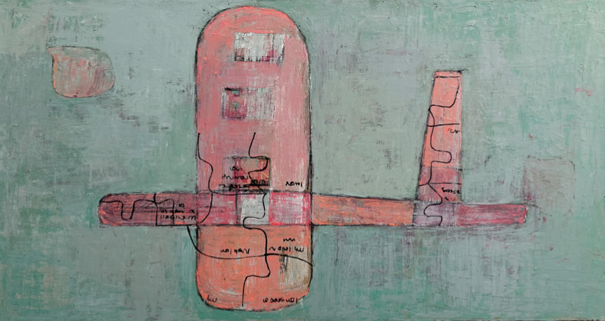 Avión para armar por Miguel Castro Leñero