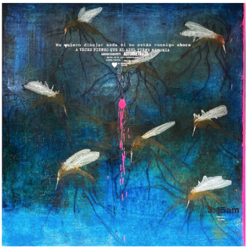 Azul por Amador Montes