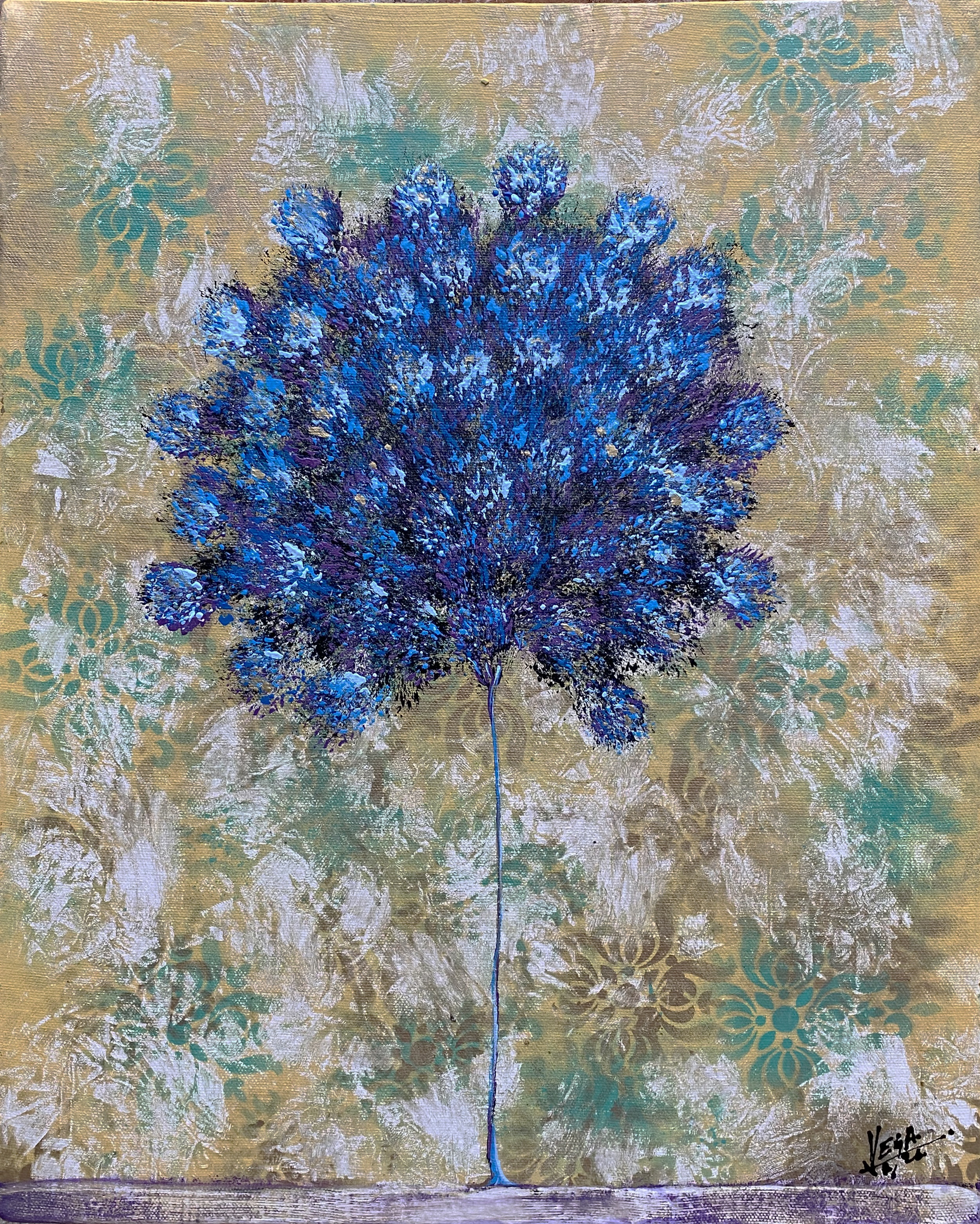 Azul yellow por Rosendo Vega