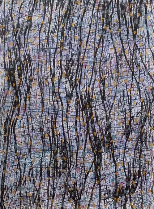 Bosque de luciérnagas por Leticia Carski
