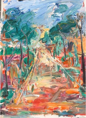 Calle parisina por M. J. Kelly