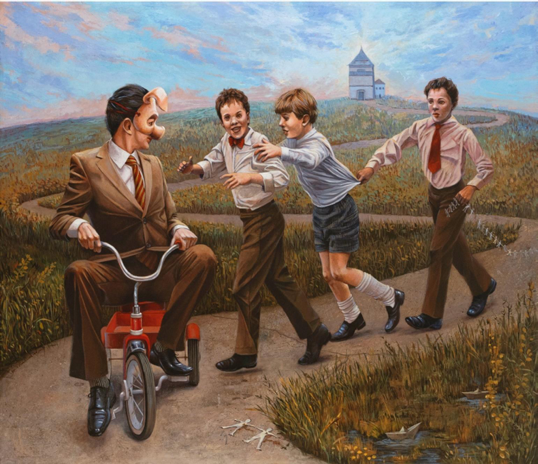 Caminito de la escuela por Rocío Caballero