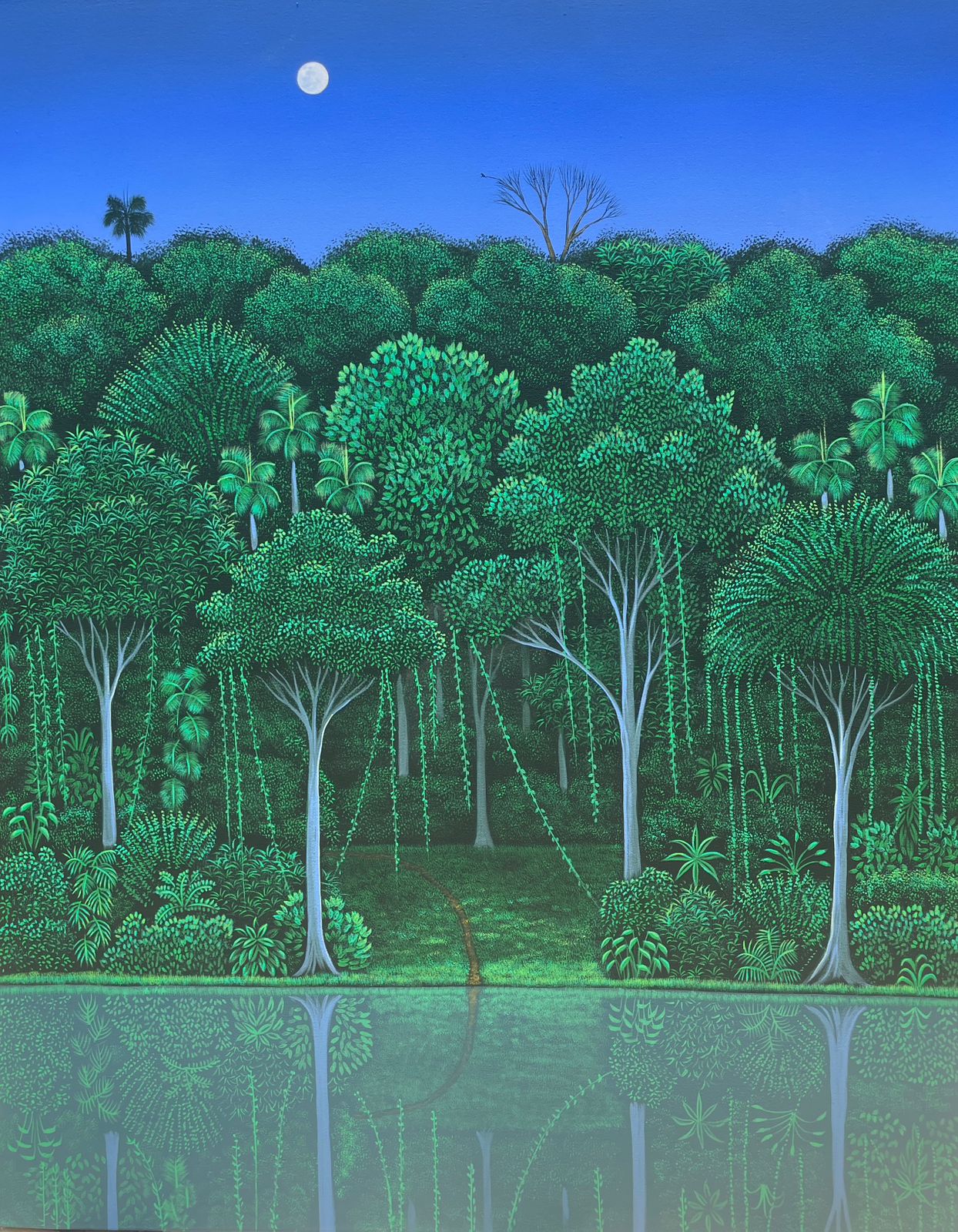 Camino que nace en el reflejo por César Mendoza