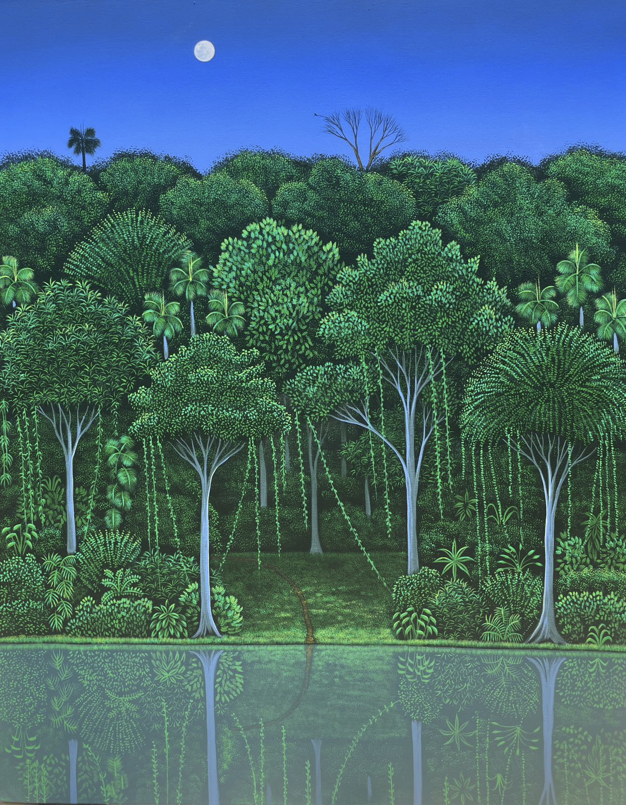 Camino que nace en el reflejo por César Mendoza