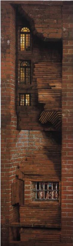 Cárcel de los nilos por Rafael Cauduro