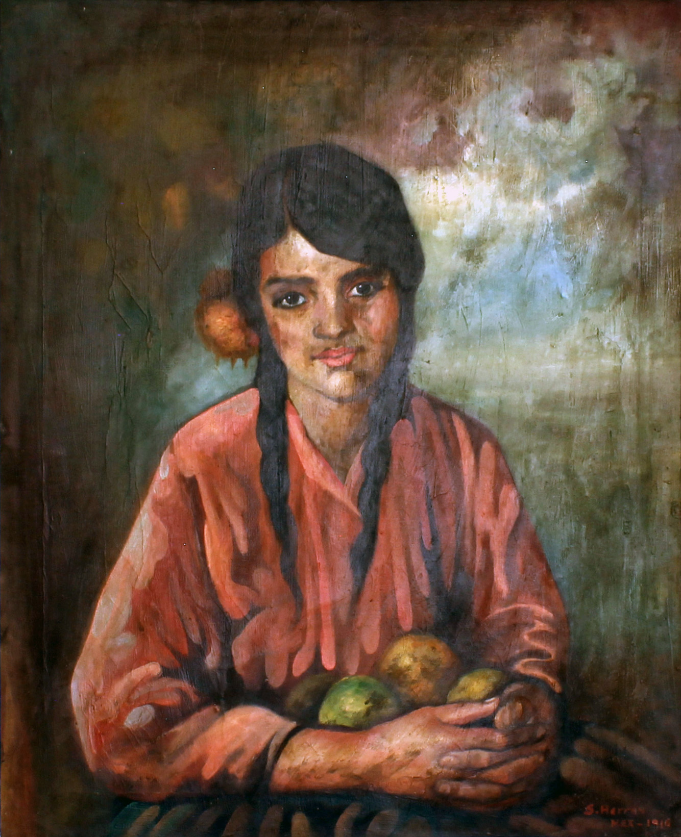 Desconocido por Saturnino Herrán