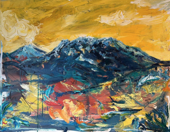 El Popo y el Izta por M. J. Kelly