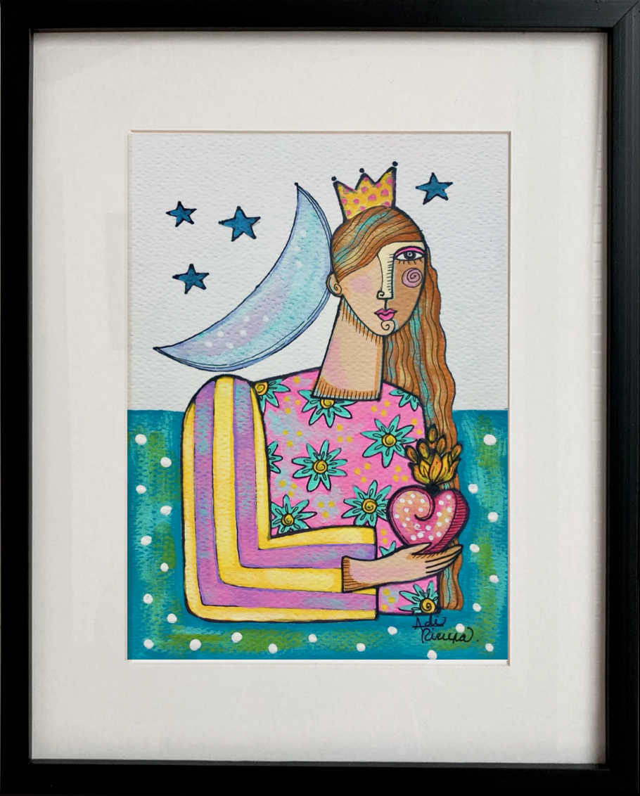 Entre el amor y la luna por Adi Rivera