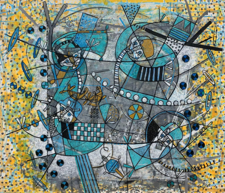 Espíritus en la maleta por Fulgencio Lazo