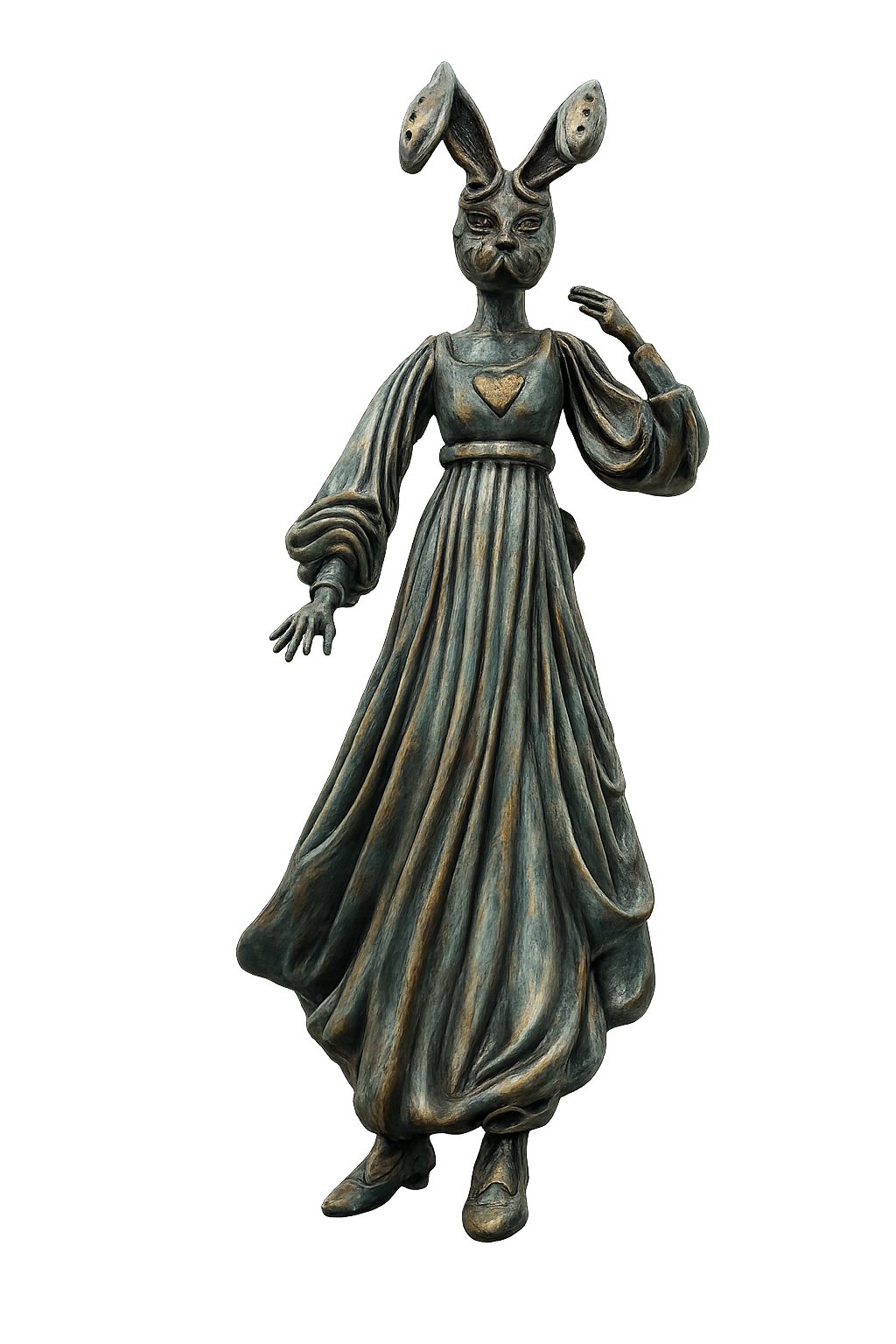 Everest Isaac Reina de corazones por Varios Artistas En La Escultura