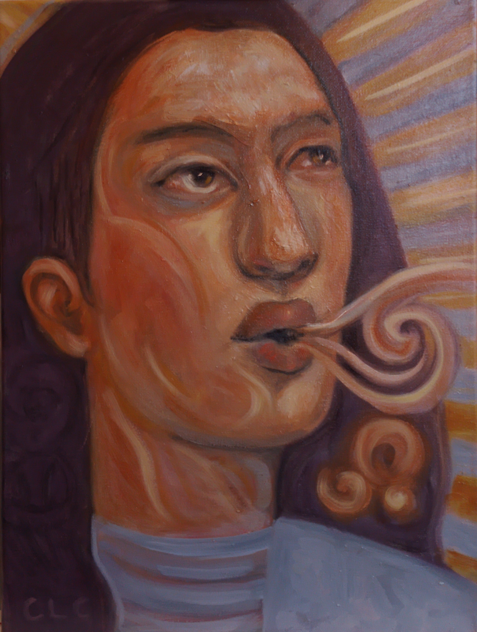 Fumadora por Cristina López Casas