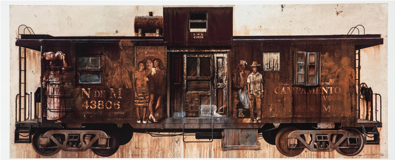 Historia en el cabús por Rafael Cauduro