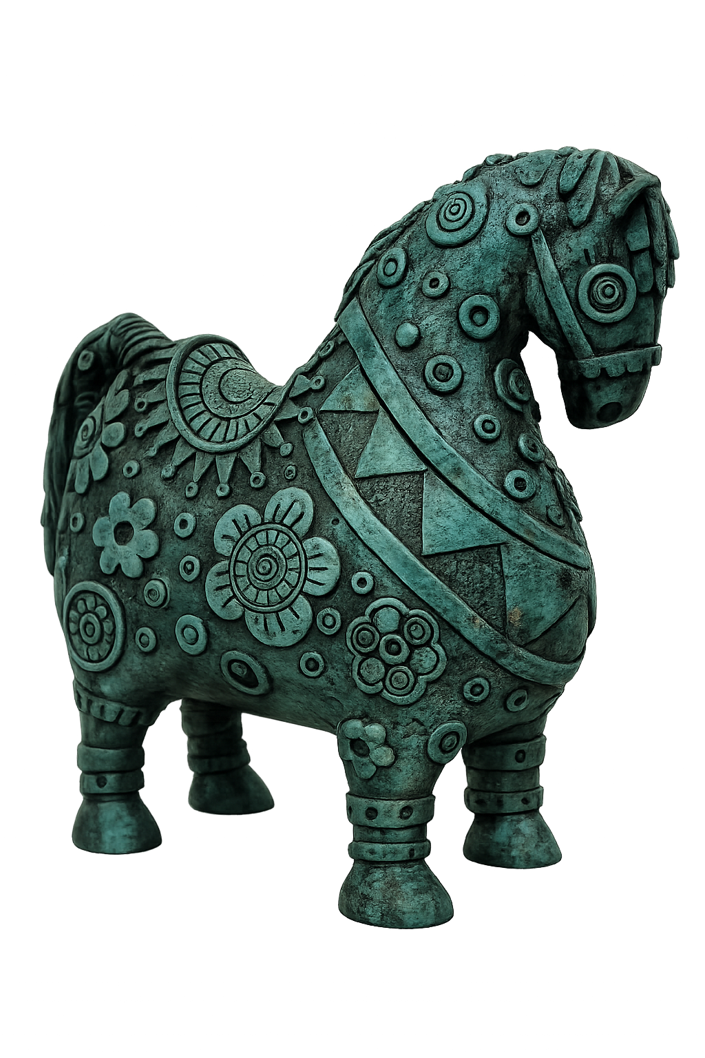 Isabel Gárfias - Caballo por Varios Artistas En La Escultura