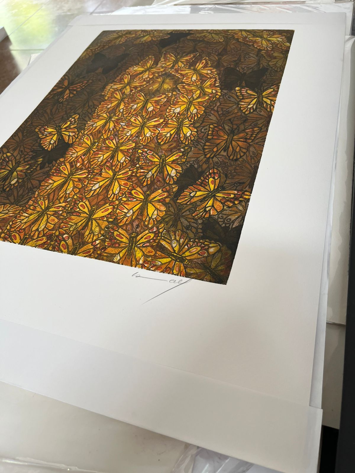 ISMAEL VARGAS. Mariposas 11/60