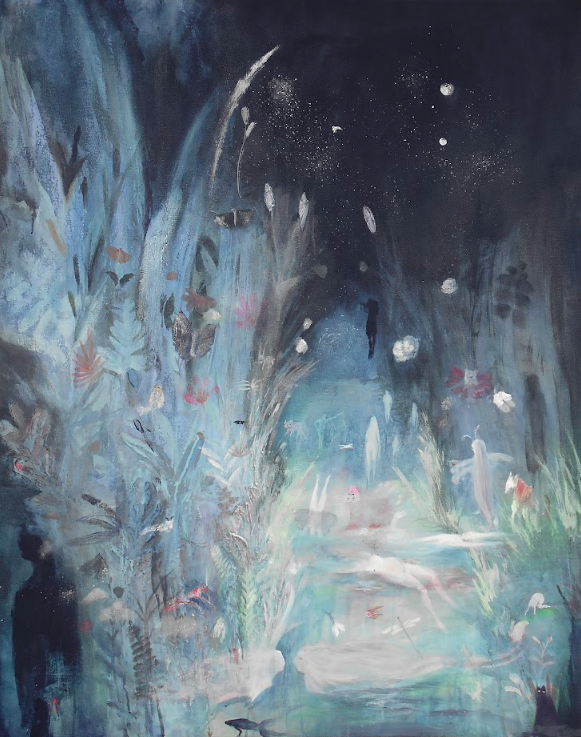 Jardín nocturno por Patrizia Montiel