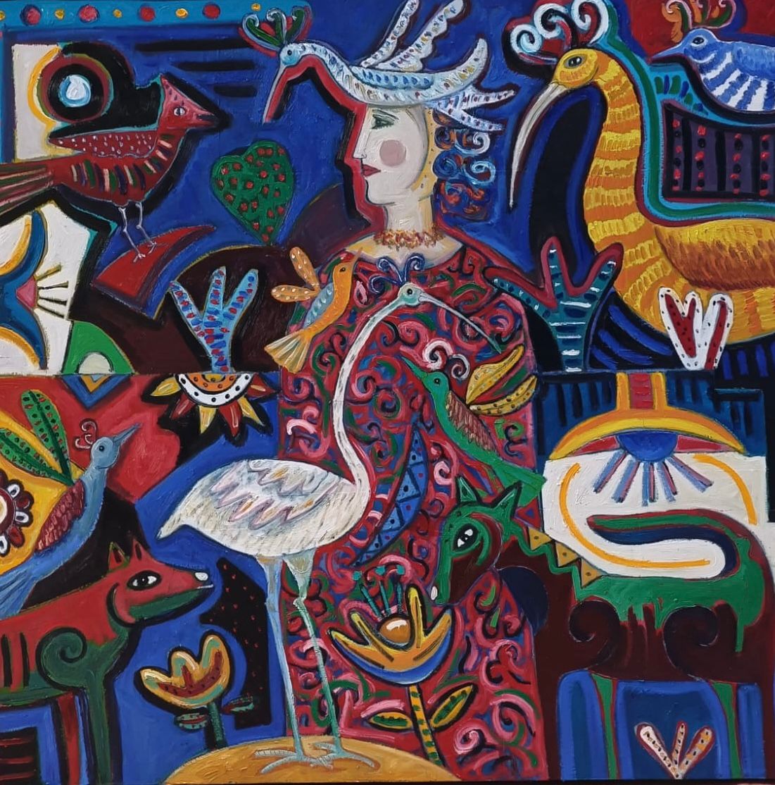 La dama del bosque por David Correa