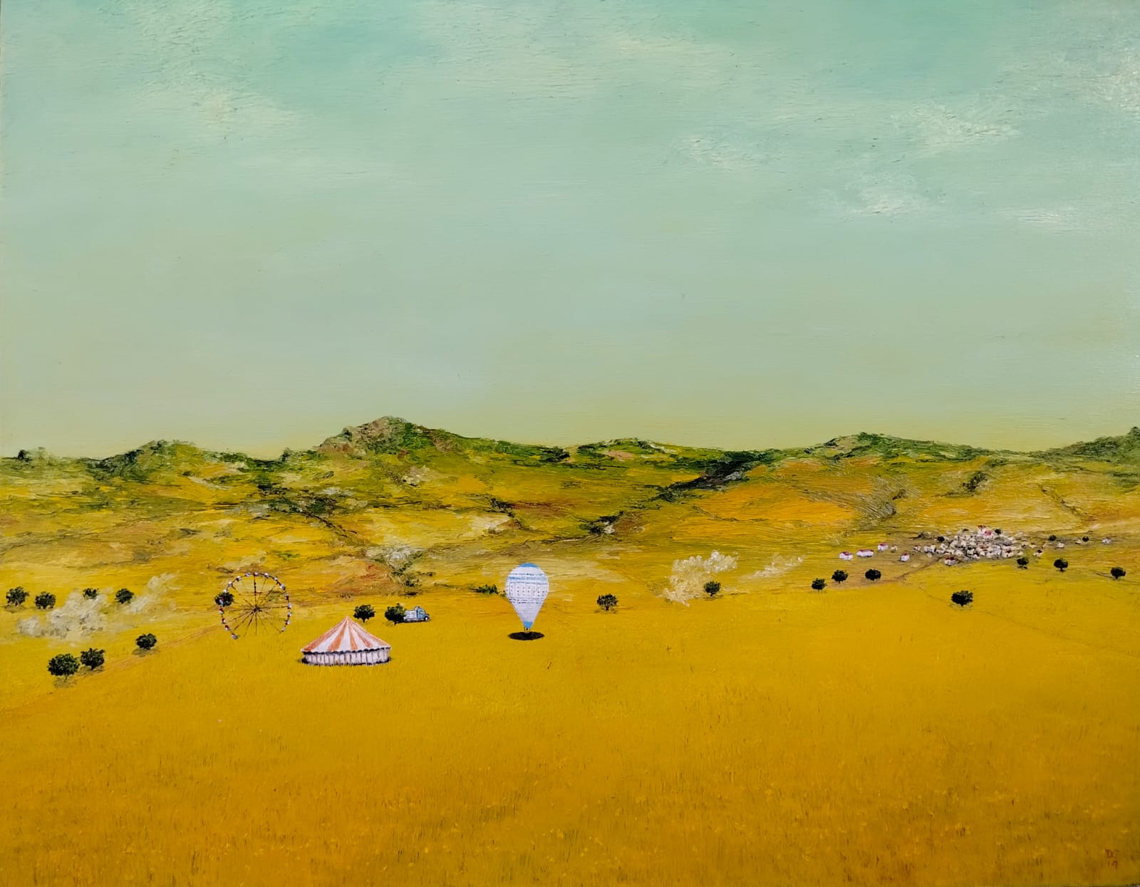 La feria por Manuel De Cisneros