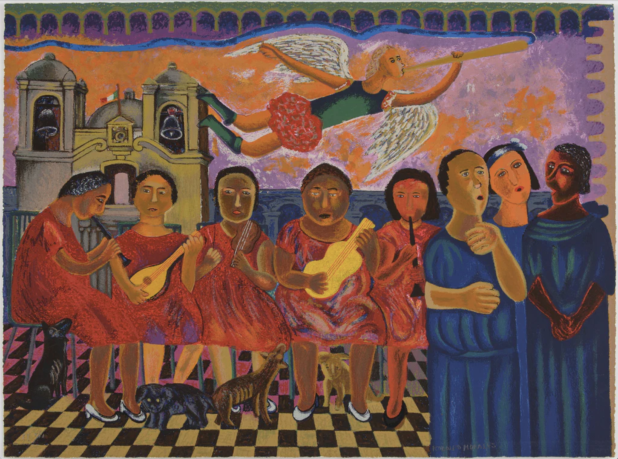 La orquesta de las tías por Rodolfo Morales