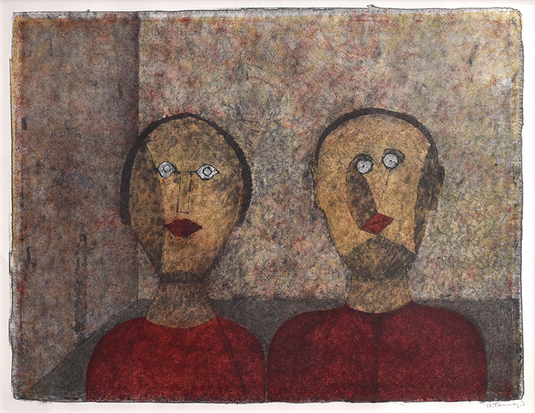 La pareja por Rufino Tamayo
