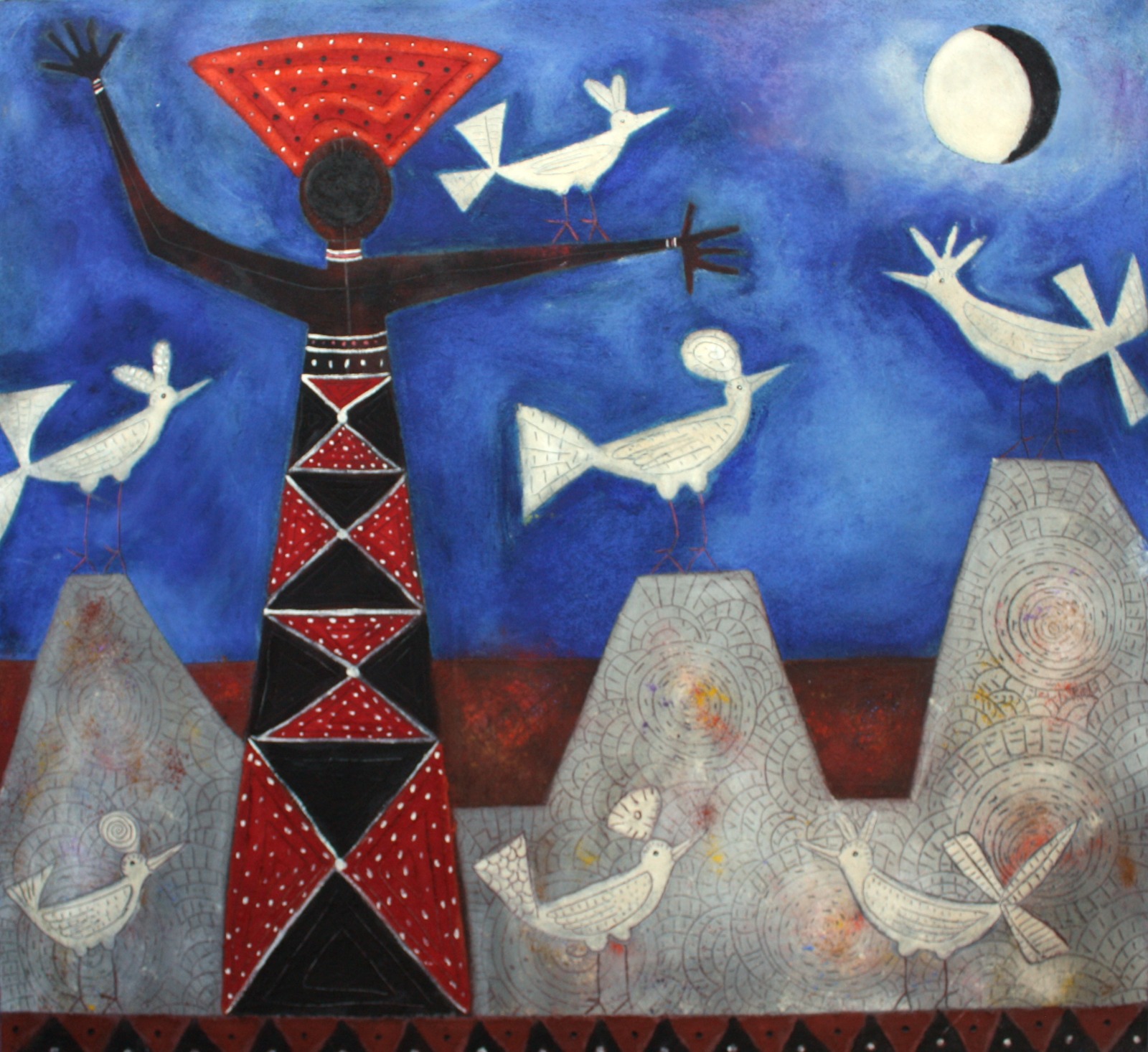 La reina de los pájaros por David Correa