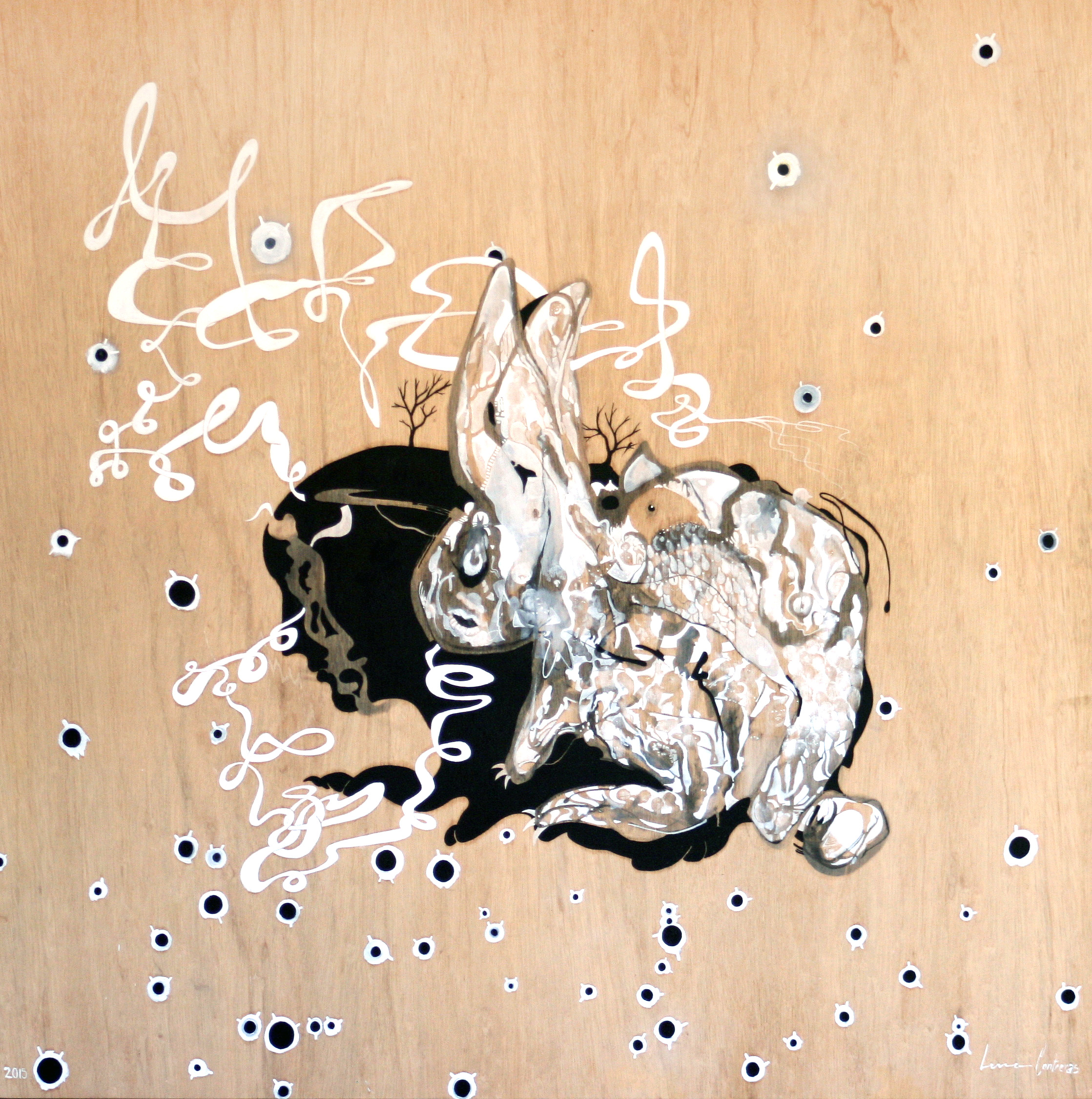 La sombra del conejo por Salvador Luna