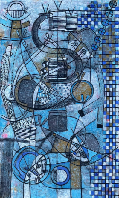 Las tejedoras por Fulgencio Lazo