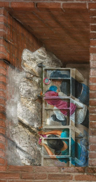 Lavaderos por Rafael Cauduro