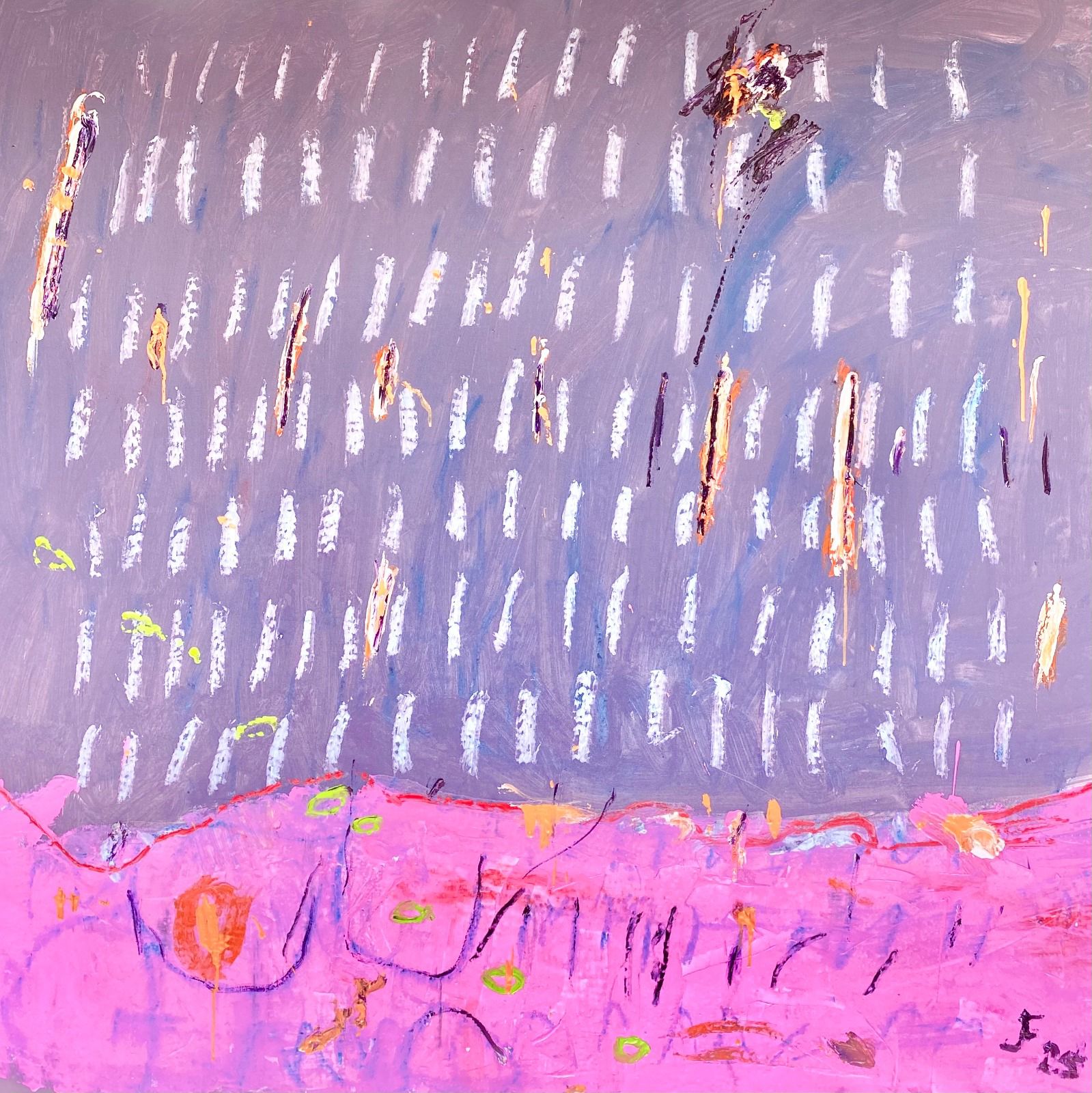 Lluvia y truenos por Javier Fernández