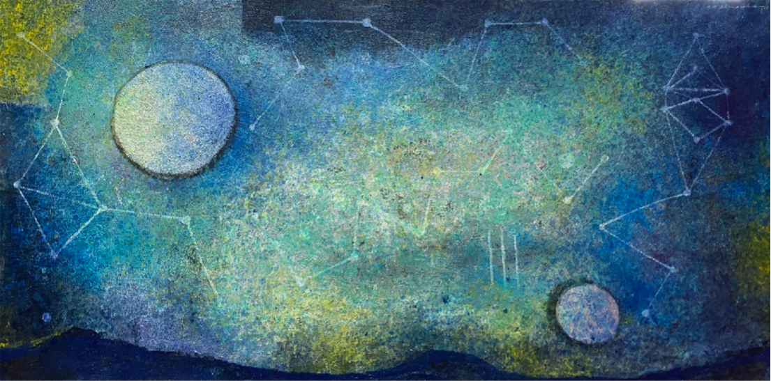 Lunas de octubre XXIV por Rosendo Pérez Pinacho