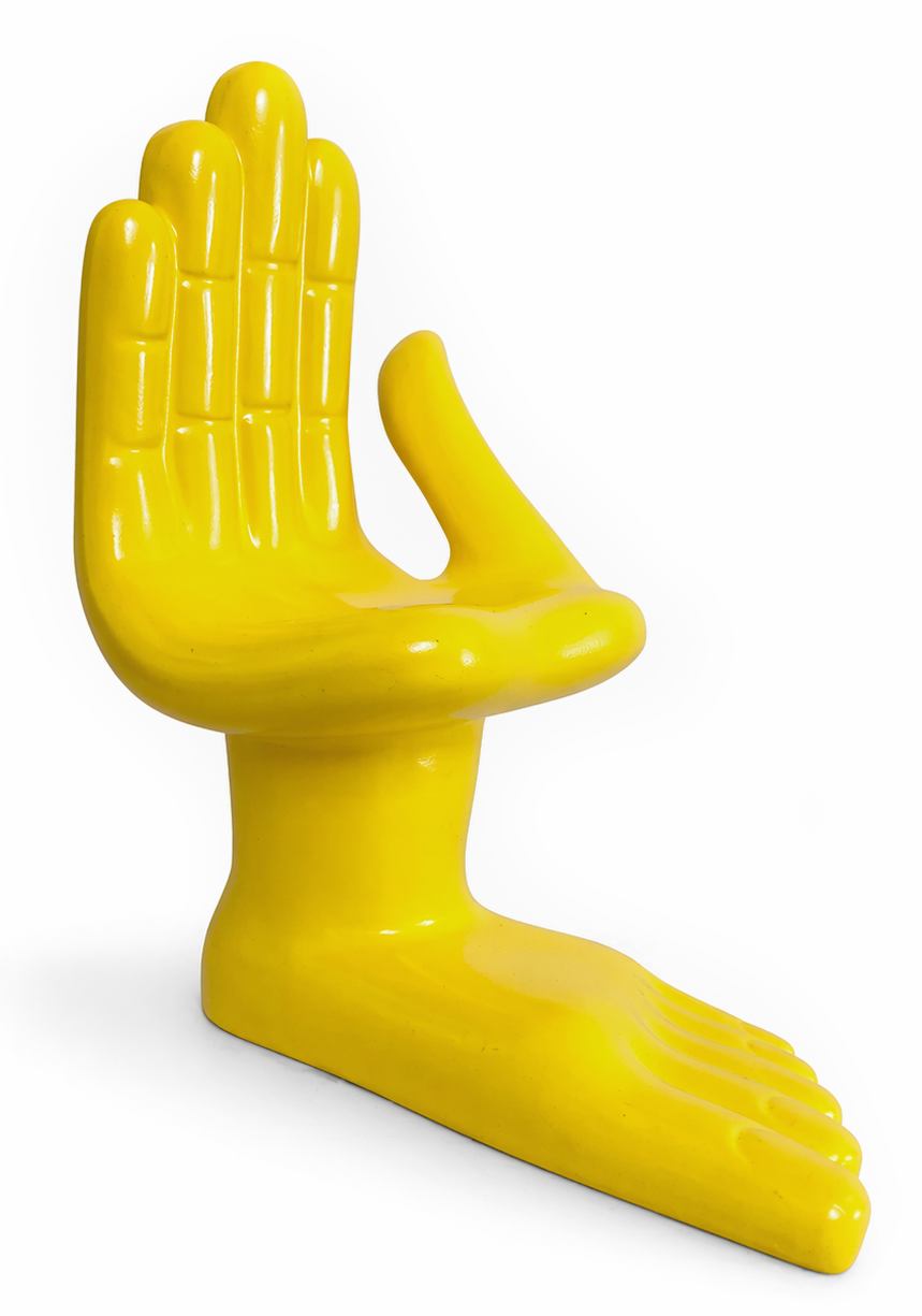 Mano-pie Amarilla por Pedro Friedeberg