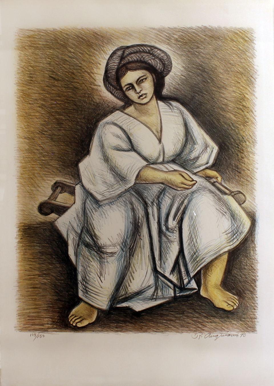 Mestiza por Raul Anguiano