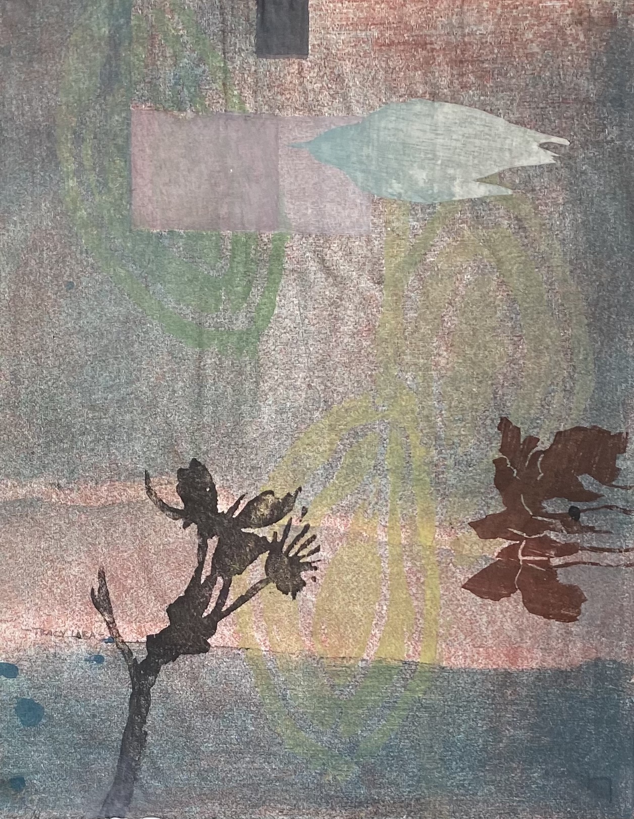 Moku Hanga 1 por Tracy Lara