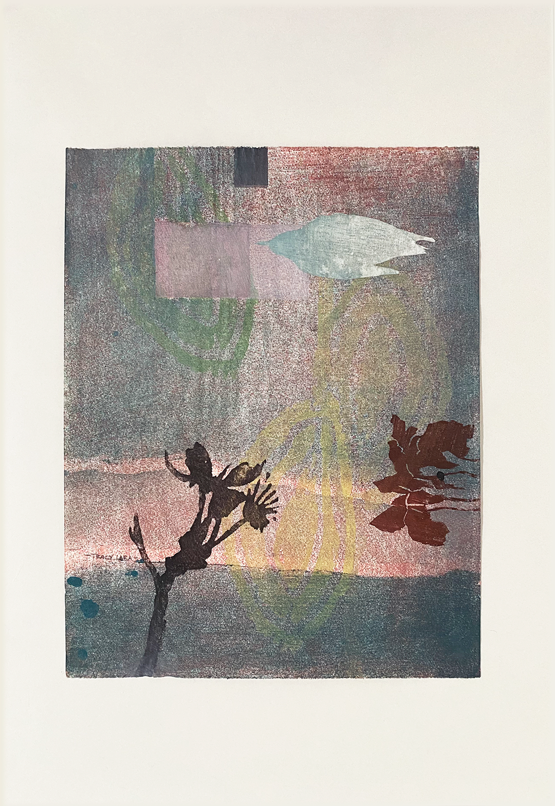 Moku Hanga 1 por Tracy Lara