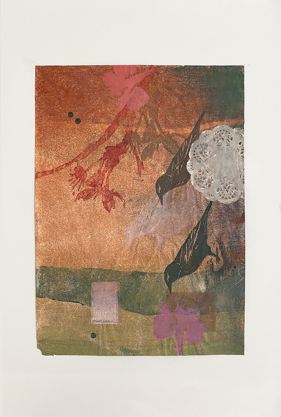 Moku Hanga 2 por Tracy Lara