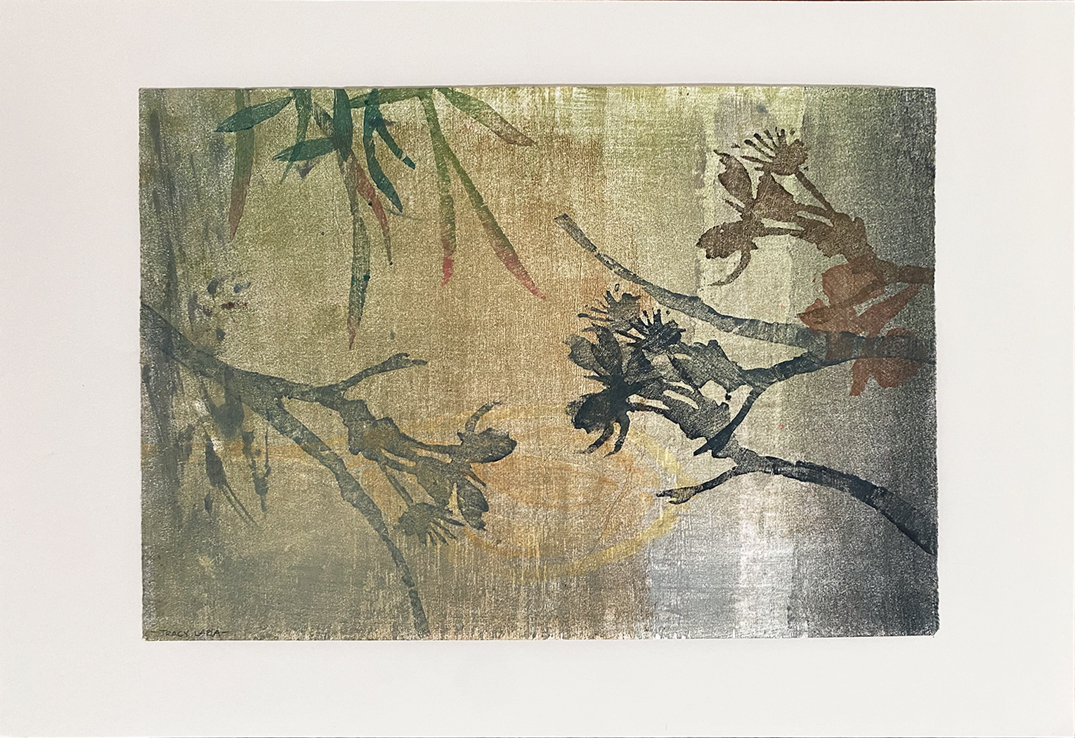 Moku Hanga 5 por Tracy Lara