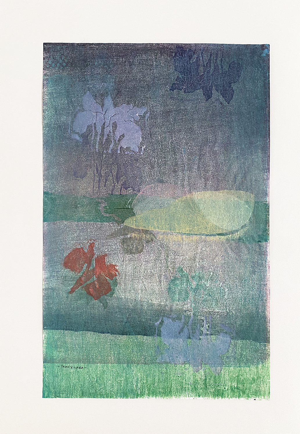 Moku Hanga 7 por Tracy Lara