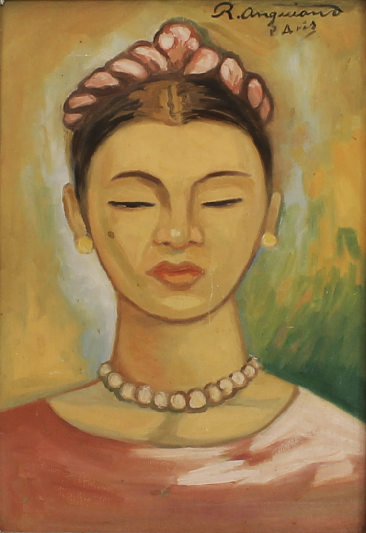 Muchacha de Paris por Raul Anguiano