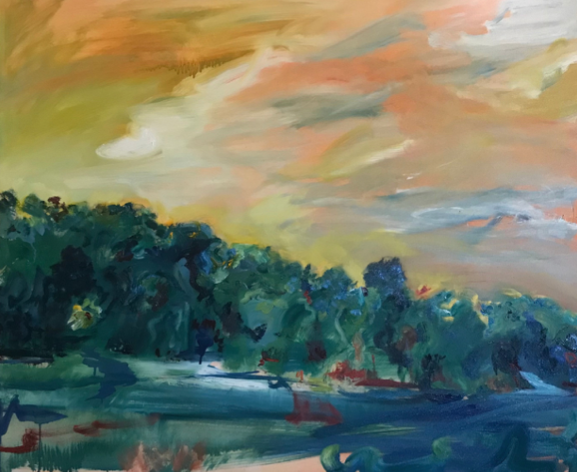 Paisaje por M. J. Kelly