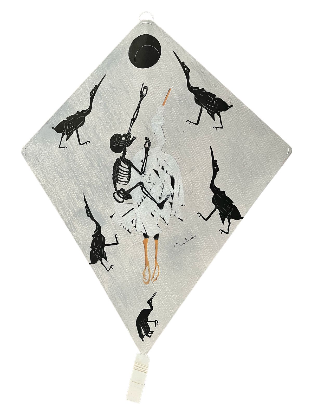 Papalote de las grullas por Francisco Toledo