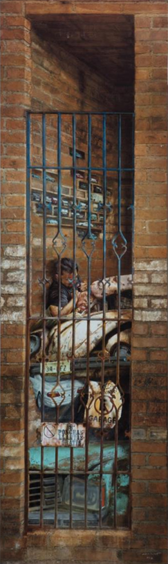 Pelea por Rafael Cauduro