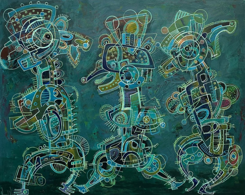 Seres diminutos I por Manuel Miguel