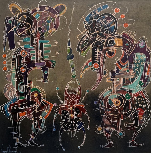 Seres diminutos II por Manuel Miguel