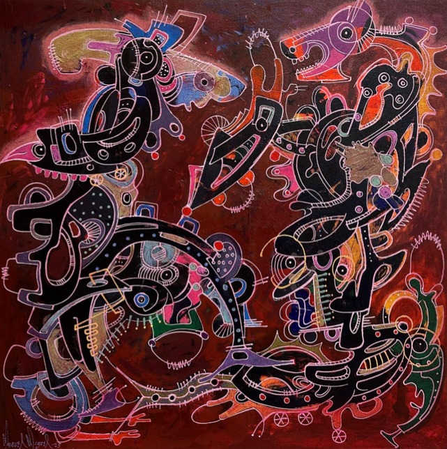 Seres diminutos VIII por Manuel Miguel