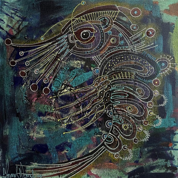 Seres mitológicos del mar II por Manuel Miguel