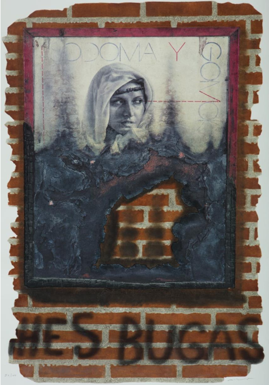 Sodoma y Gomorra (Pinches bugas) por Rafael Cauduro