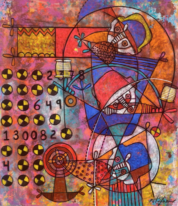 Tejiendo los números por Fulgencio Lazo